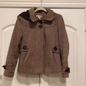 3/$20 Herringbone Pea Coat